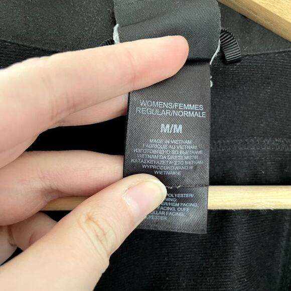 The North Face black full zip jacket women's size medium warm fall jacket - Picture 4 of 10